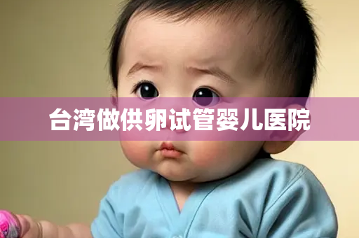 台湾做供卵试管婴儿医院